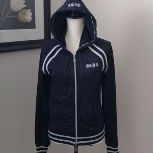 Bcbg track warmup jacket sz medium